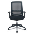  | Alera ALEEY4214B EY Series 17.64 in. - 21.38 in. Seat Height, Supports up to 275 lbs., Swivel Tilt Chair - Black image number 1