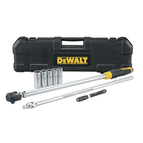 Brake Tire Suspension | Dewalt DWMT82839 (8-Piece) 1/2 in. Drive Torque Wrench Tire Change Kit image number 0