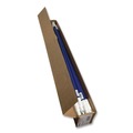 Cleaning Tools | Carlisle 36545000 1 in. x 34 in. Metal Telescopic Handle - Blue (12/Carton) image number 3