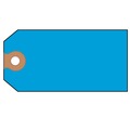 Office Jansan | Avery AVE12355 4.75 in. x 2.38 in. 11.5 pt Stock Unstrung Shipping Tags - Blue (1000/Box) image number 0
