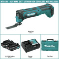 Multi Tools | Factory Reconditioned Makita MT01R1-R 12V max CXT Brushless Lithium-Ion Cordless Multi-Tool Kit with 2 Batteries (2 Ah) image number 1