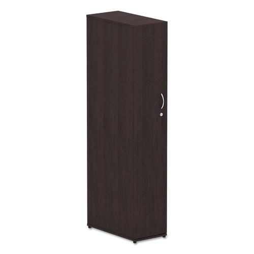  | Alera ALEVA621224ES 11.88 in. x 22.78 in. x 65 in. Valencia Series Wardrobe - Espresso image number 0