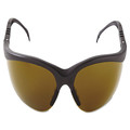 Eye Protection | Crews KD11B Klondike Protective Eyewear, Black Frame, Brown Lens image number 2