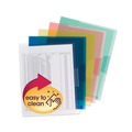 Customer Appreciation Sale - Save up to $60 off | Smead 85750 Organized Up Slash Jackets, Letter, Poly, Clear/trans Assortment (5/Pack) image number 3
