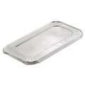 Food Trays, Containers, and Lids | Handi-Foil HFA 403025 6.4 in. x 12.7 in. x 0.5 in. Steam Pan Foil Lids for One-Third Size Pan (200/Carton) image number 0