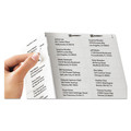 Office Jansan | Avery 15660 Easy Peel 1 in. x 2.63 in. Mailing Labels with Sure Feed Technology for Laser Printers - Matte Clear (300/Pack) image number 4