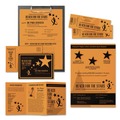 Office Jansan | Astrobrights 22851 65 lbs. 8.5 in. x 11 in. Colored Cardstock - Cosmic Orange (250/Pack) image number 3