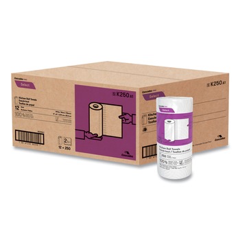 Cascades PRO K250 8 in. x 11 in. 2-Ply Select Kitchen Roll Towels (12/Carton)