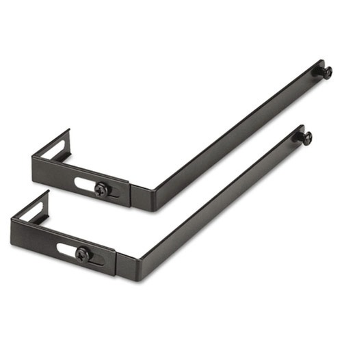 Customer Appreciation Sale - Save up to $60 off | Universal UNV08173 Adjustable Cubicle Hangers - Black (2/Set) image number 0