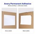 Office Jansan | Avery 95920 8.5 in. x 11 in. Shipping Labels-Bulk Packs for Inkjet/Laser Printers - White (250/Box) image number 2