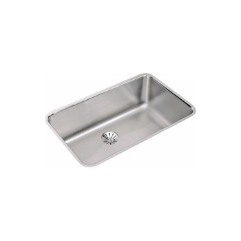 Elkay Lustertone Classic 30-1/2 in. x 18-1/2 in. x 10 in. Single Bowl Stainless Steel Undermount Sink with Perfect Drain