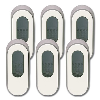 Dial Professional 3.75 in. x 3.38 in. x 8.75 in. 15 oz Versa Dispenser for Cartridge Refills - Light Gray/White (6/Carton)