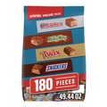 Snacks | MARS 040000598404 180-Piece 49.44 oz Minis Variety Pack - Chocolate image number 2