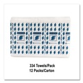 Paper Towels and Napkins | GEN GENSF5000W 9 in. x 9.45 in. Single-Fold Paper Towels - White (4008/Carton) image number 2