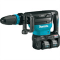 Demolition Hammers | Makita GMH02PM 80V max XGT (40V max X2) Brushless Lithium-Ion 28 lbs. Cordless AWS Capable AVT Demolition Hammer Kit with 2 Batteries (4 Ah) image number 1