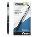  | Pilot 13450 Precise V10RT Retractable 1 mm Roller Ball Pens - Bold, Black (Dozen) image number 0