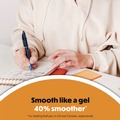 Office Jansan | BIC MMSP3-A-AST 4-Color Smooth Medium 1 mm Retractable Ballpoint Pen - Multicolor (3/Pack) image number 4