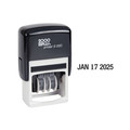 Bulk Savings Pricing 2 | COSCO 2000PLUS 010129 Self-Inking Economy Dater - Black image number 1