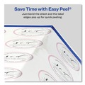 Office Jansan | Avery 22825 2 in. Diameter Print-to-the Edge Labels with Sure Feed and Easy Peel - Round Glossy Clear (120/Pack) image number 4