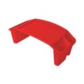 Office Desks & Workstations | Deflecto 39502RED 23.35 in. x 12 in. x 8.53 in. Antimicrobial Rectangular Lap Desk - Red image number 0
