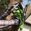 Chainsaws | Greenworks 2000219 2000219 40V/12 in. Cordless Chainsaw with 2 Ah Battery and Charger image number 3