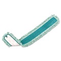 Mops | Rubbermaid Commercial HYGEN FGQ44900GR00 48 in. Microfiber Dust Mop Heads With Fringe - Green image number 1