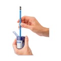 Office & Office Supplies | Staedtler 512001BK03 1.57 in. x 1.65 in. x 2.2 in. Handheld Manual Double-Hole Plastic Sharpener - Blue/Silver (6/Box) image number 3