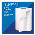 Cleaning & Janitorial Supplies | Scott 01005 8 in. x 1000 ft. 1.5 in. Core 1-Ply Essential High Capacity Hard Roll Towels - White (6 Rolls/Carton) image number 5