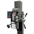 JET 351157 JMD-45VSPFT Variable Speed Geared Head Square Column Mill Drill with Power Downfeed, Newall DP700 2-Axis DRO and X-Axis Powerfeed image number 4