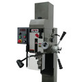 Milling Machines | JET 351157 JMD-45VSPFT Variable Speed Geared Head Square Column Mill Drill with Power Downfeed, Newall DP700 2-Axis DRO and X-Axis Powerfeed image number 4