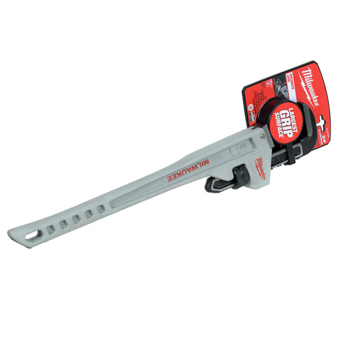 Pipe Wrenches | Milwaukee 48-22-7224 24 in. Aluminum Pipe Wrench image number 0