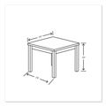Office Furniture & Lighting | HON H80192.PINCPINC 80000 Series 24w x 24d x 20h Laminate Occasional Corner Table - Pinnacle image number 3