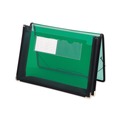 Office Jansan | Smead 71951 1 Section 2.25 in. Expansion Poly Wallet - Letter Size, Translucent Green image number 0