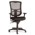  | Alera ALEEL41ME10B 17.2 in. to 20.6 in. Seat Height Elusion Series Mesh High-Back Multifunction Chair Supports Up to 275 lbs. - Black image number 0