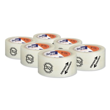 PRODUCTS | Duck 242762 Heavy Duty 2.08 in. x 110 Yards Folded Edge Packing Tape Rolls - Clear (6-Piece/Pack)