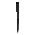 Pens | uni-ball 60144 ONYX Fine 0.7 mm Roller Ball Pen - Black/Red Barrel (1-Dozen) image number 3
