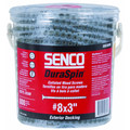 SENCO 08D300W 8-Gauge 3 in. #2 Square Exterior WX3 Collated Screw (800-Pack) image number 1