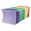 Office Jansan | Universal UNV17000 23 in. to 26.77 in. Screw-Together Hanging Folder Frame - Letter Size, Silver image number 4
