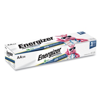 Energizer 1.5V Industrial Lithium AA Battery (24/Box)