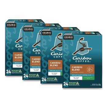 Caribou Coffee Coffee K-Cups - Caribou Blend Decaf (96/Carton)