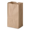 Storage Accessories | Ross & Wallace Paper Products 100305500PK/BL 5.25 in. x 3.38 in. x 10.94 in. #5 Size Grocery Paper Bags - Kraft (500/Bundle) image number 2