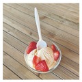 Food Service | Boardwalk BWKSPOONPPMW 5.31 in. Mediumweight Polypropylene Spoon Cutlery - White (1000/Carton) image number 5