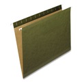 Bulk Savings Pricing 1 | Pendaflex 04152 1/3 1/3-Cut Tabs Reinforced Hanging Letter File Folders with Printable Tab Inserts - Standard Green (25/Box) image number 2