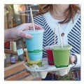 Food Service | World Centric CPCS16 16 oz PLA Plastic Cold Cups - Clear (1000/Carton) image number 6