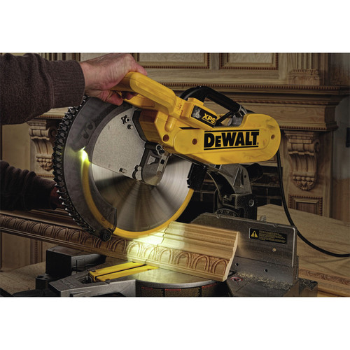 Dewalt DW716XPS 12 in. 120V Double Bevel Compound Miter Saw with XPS Light
