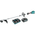 Multi Function Tools | Makita GUX01JM1X1 40V max XGT Brushless Lithium-Ion Cordless Couple Shaft Power Head with 17 in. String Trimmer Attachment Kit (4 Ah) image number 0