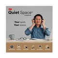 Office Jansan | 3M 7100256312 Quiet Space Headphones - Black image number 9