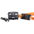 Headlamps | Klein Tools 56064 3.7V Lithium-Ion 400 Lumens Cordless Rechargeable Headlamp with Silicone Strap image number 2