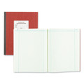 Office Jansan | National 43648 75 Sheets 11.75 in. x 9.25 in. Quadrille Rule (4 sq-in.) Computation Notebook - Brown Cover image number 0
