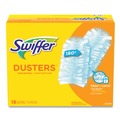 Office Jansan | Swiffer 99036BX Fiber Bristle Duster Refill - Light Blue (18/Box) image number 0